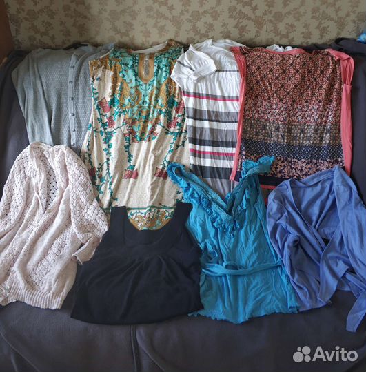 Женские вещи б/у 2 пакета 48 50 цена за каждый