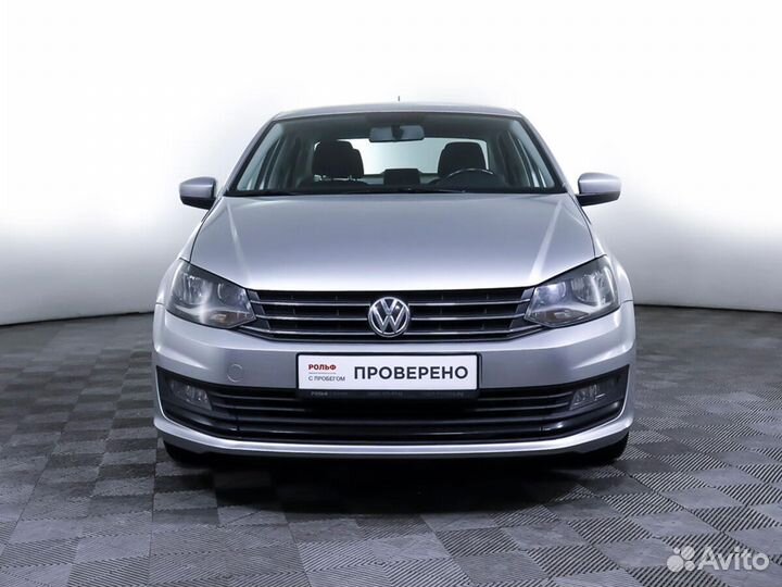 Volkswagen Polo 1.6 AT, 2018, 138 381 км