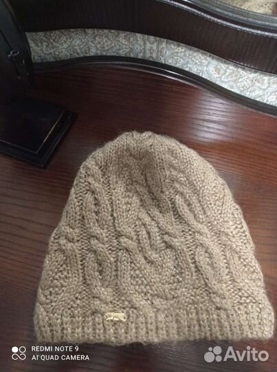Шапка вязаная женская