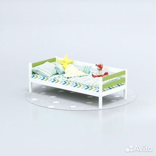 Кровать в детскую большой выбор цветов опт