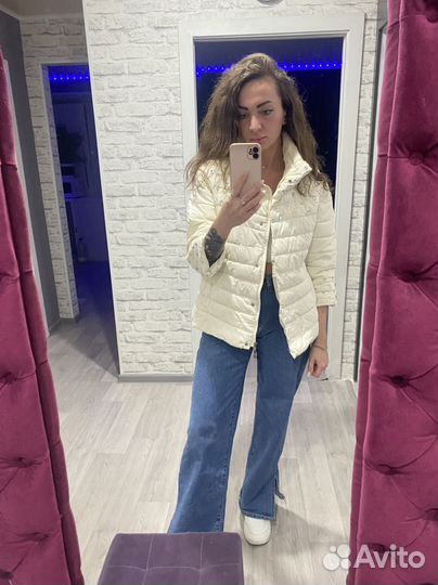 Куртка демисезонная со стразами