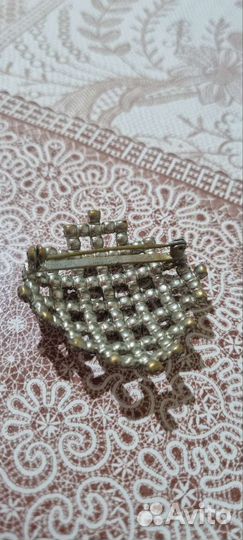 Винтажная брошь