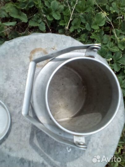 Бидоны алюминиевые 4л и 3л СССР