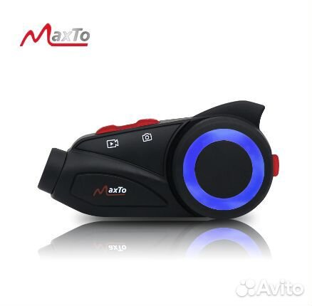 Гарнитура для шлема maxto M3S, HD 2K, WiFi, 6 чел