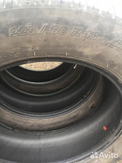 Кмплект летней резины Мишлен (225/60 R18)