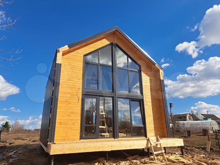 Дом 105 м² на участке 3 сот.