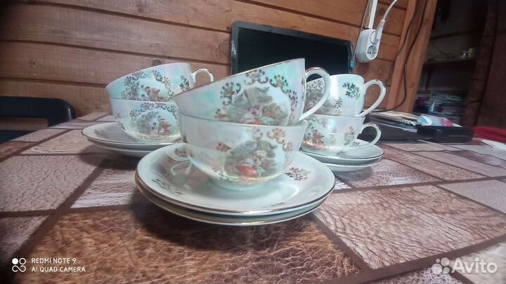 Предметы,Чайный сервиз мадонна германия