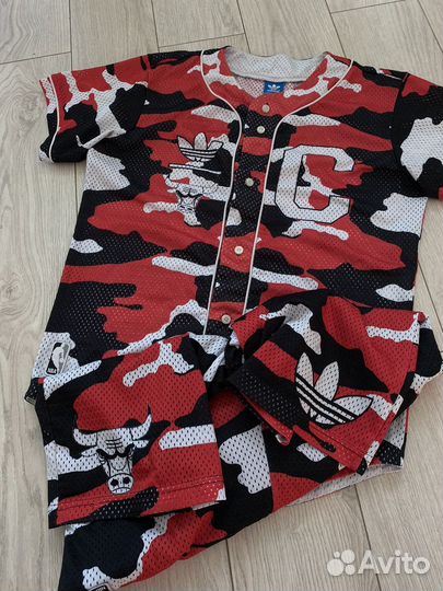 Спортивный костюм Adidas NBA Chicago Bulls Camo M