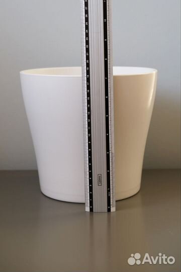 Керамический цветочный горшок, кашпо, 18 см