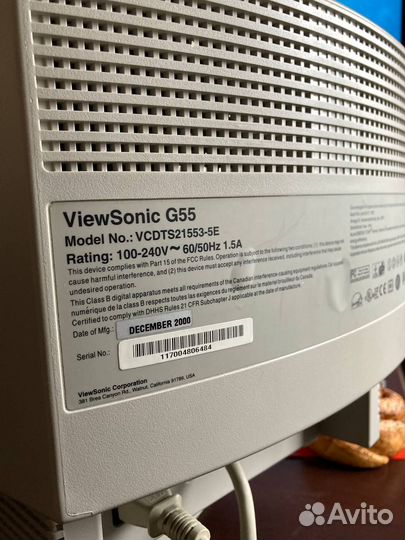 Монитор для компьютера ViewSonic