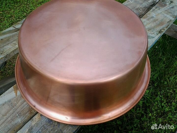 Медный таз для варки варенья 10 и 5 литров