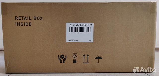 Проигрыватель Audio-Technica AT-LP120X-USB Silver