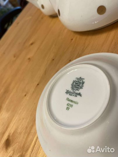 Сервиз чайный Weimar антиквариат гдр