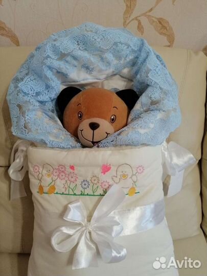 Конверт на выписку зимний