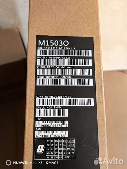 Asus vivobook 16x oled/ips r5 16/512/8/512 новый