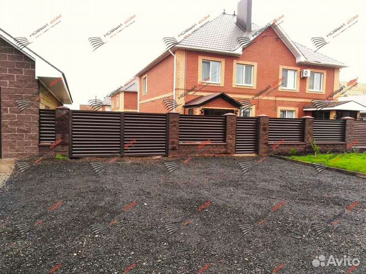 Забор жалюзи