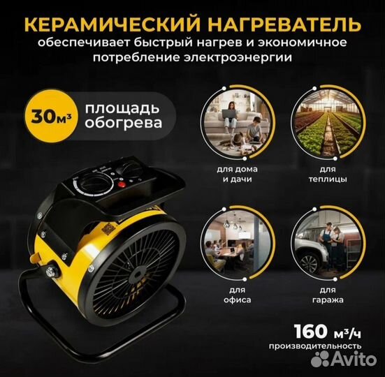 Тепловая пушка новая