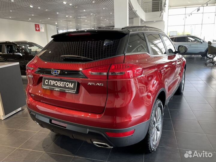 Geely Atlas 1.8 AT, 2020, 2 964 км