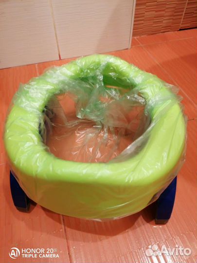 Горшок дорожный накладка на унитаз детская