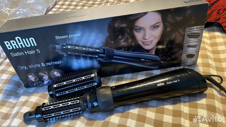 Фен щетка braun as 530
