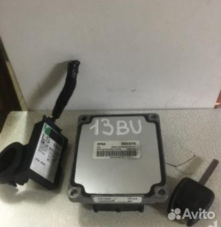 Блок управления двигателем Опель Астра 1.6i 00г