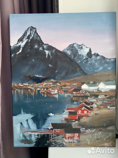 Картина маслом на холсте