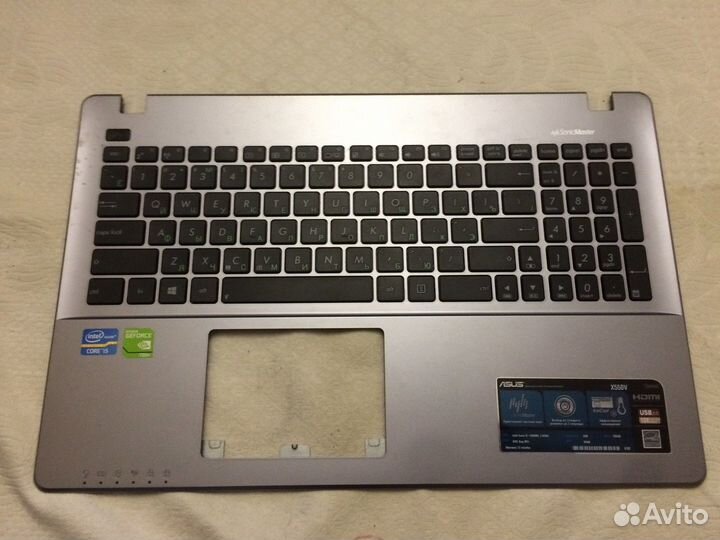 Корпусные и другие детали от ноутбука