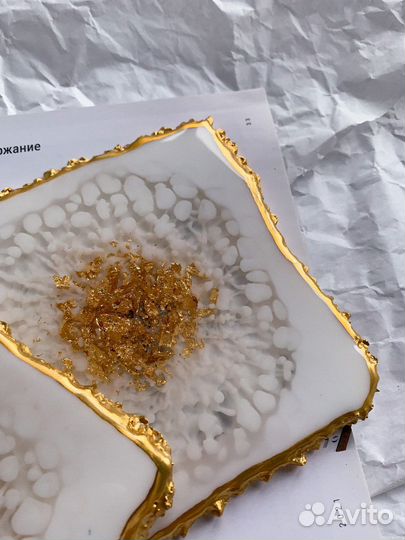 Подстаканник из эпоксидной смолы