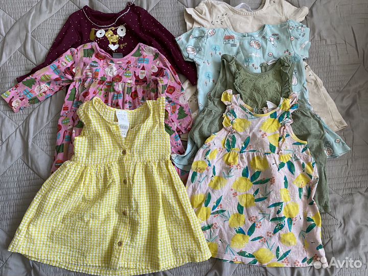 Пакет вещей на девочку 74-80