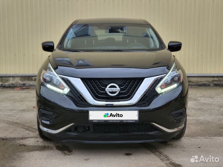 Nissan Murano 3.5 CVT, 2018, 63 000 км