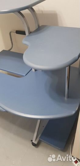 Стол компьютерный Buro DL-082LCD/Blue