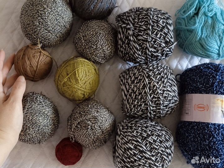 Недовязы и Пряжа твид, alize Nako Malabrigo