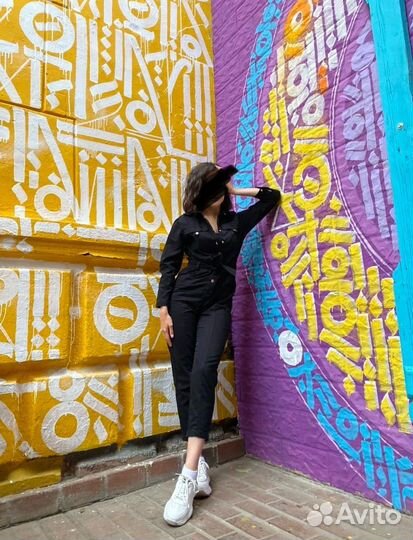 Комбинезон джинсовый bershka