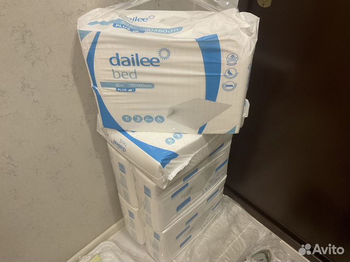 Пеленки одноразовые 60х90 Dailee