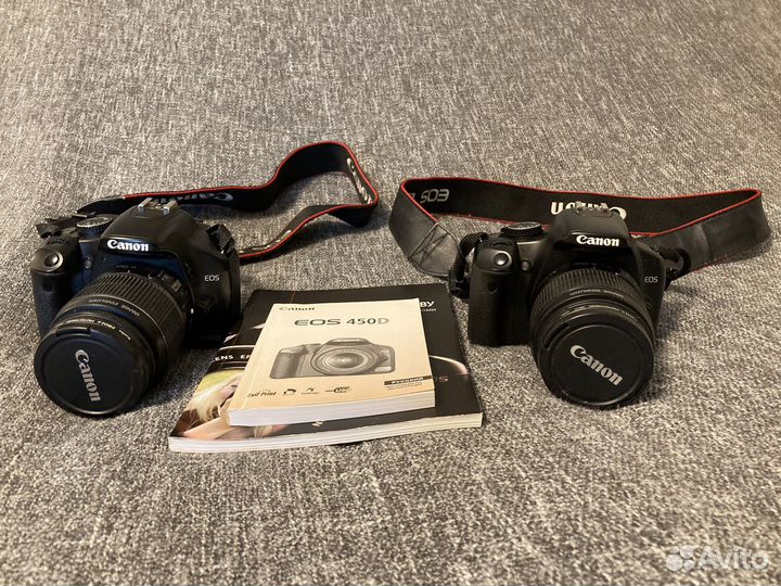 Продаю два фотоаппарата Canon EOS 450D