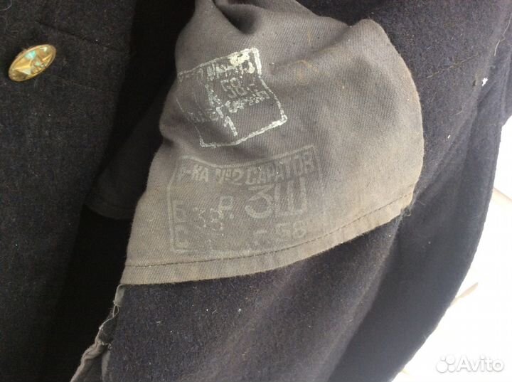 Шинель чёрная, милиция 1958 г