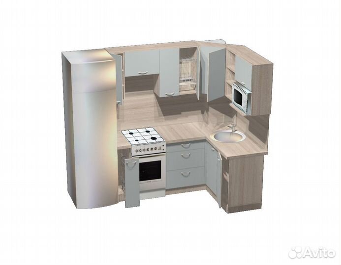 Кухня угловая