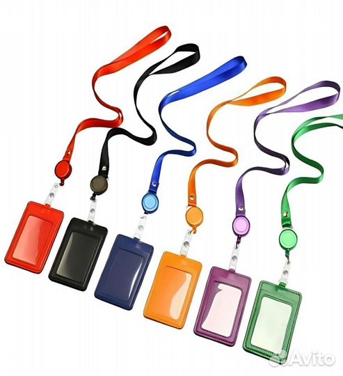 Бейдж на шнурке