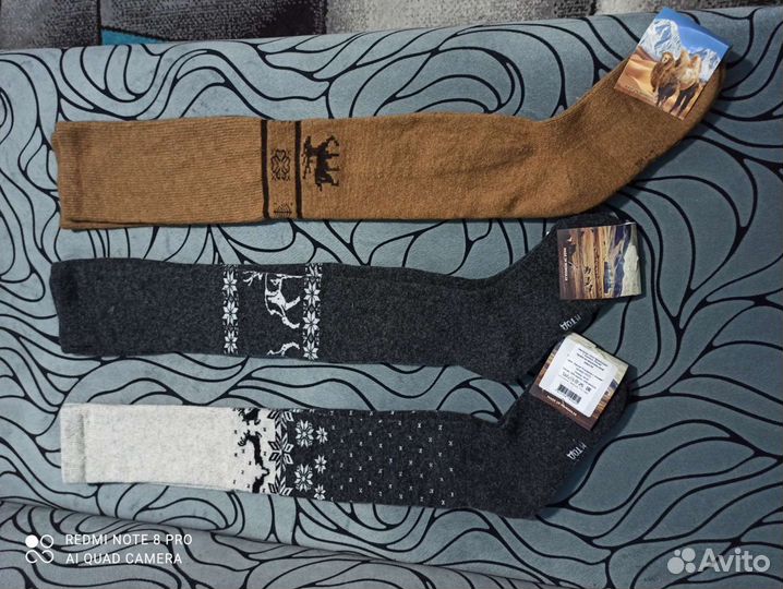 Гольфы, чулки из монгольской шерсти