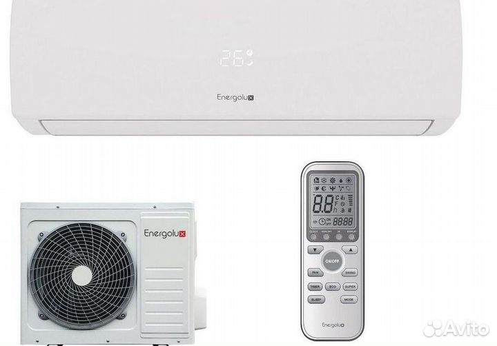 Сплит система с установкой