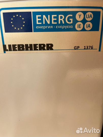 Морозильная камера liebherr