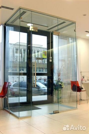 Входная группа из алюминия