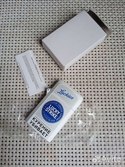 Lucky Strike турбо новая зажигалка Лаки Страйк