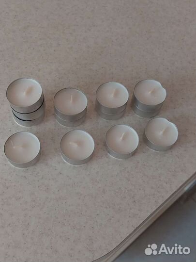 Свечи IKEA круглые