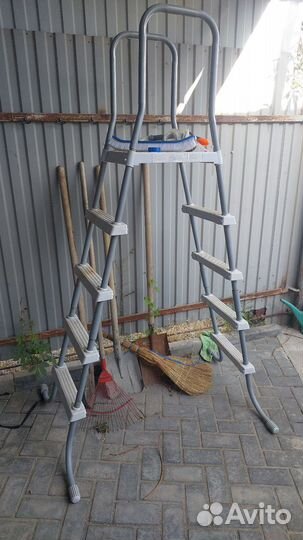 Каркасный бассейн прямоугольный бу