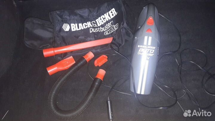 Автомобильные чехлы, автопылесос black decker