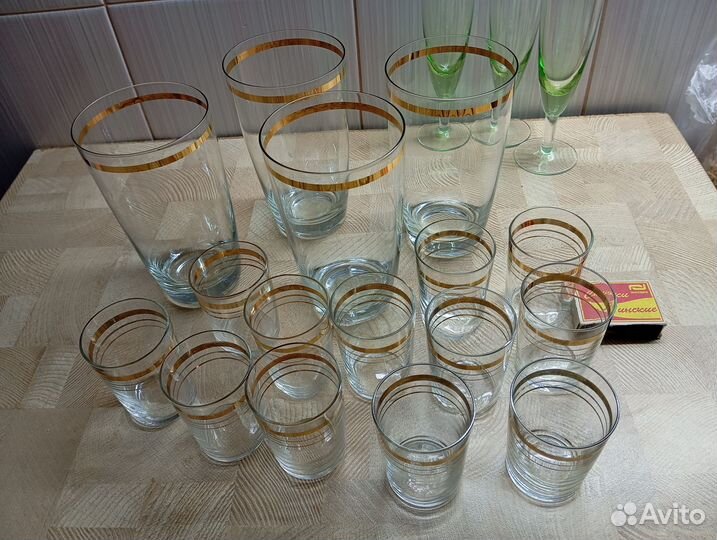 Стопки стаканы СССР