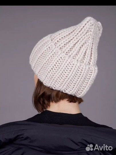 Шапка бини вязанная новая