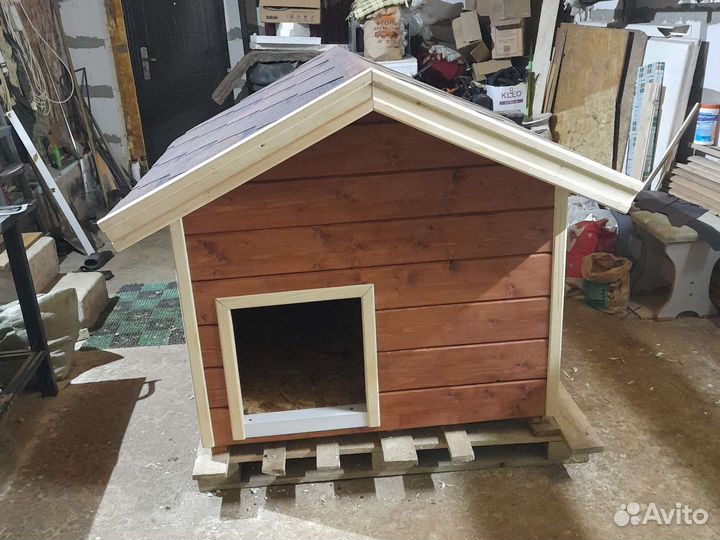 Будка для собаки утепленная