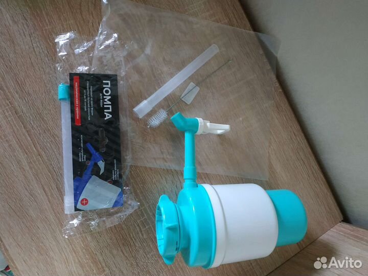 Новая помпа с краном